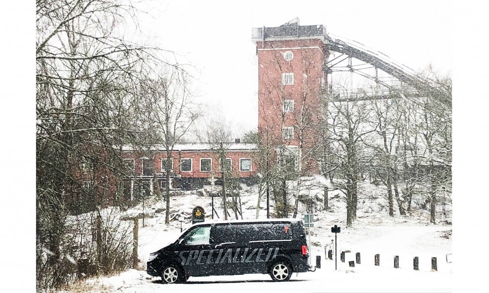 The tower in midwinter 