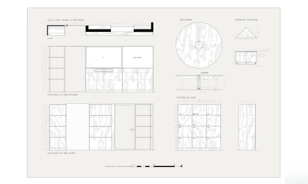 Interior elevations